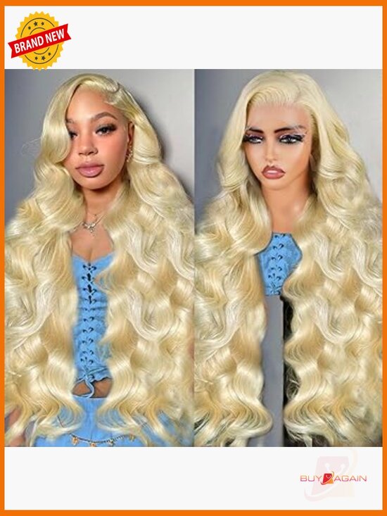 28 Inch 613 Body Wave Lace Front Wig Human Hair 200 Density Pre Plucked main image 4